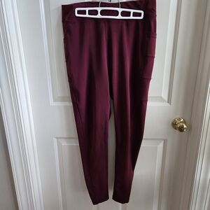 POP Fit Leggings Red Size 2XL